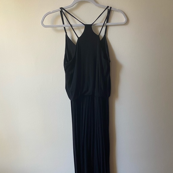 Cotton Black Maxi Dress - Picture 2 of 2